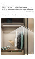 Luz De Sensor De Movimiento LED Luz Nocturna Inalámbrica USB Para Armario De Cocina Dormitorio Sensor Iluminación Interior - details 4