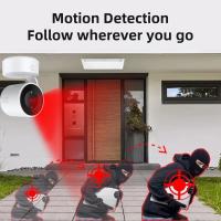 Monitor De Bebé Con Llamada Automática Y Cámara PTZ WiFi IP 5MP De Tuya Audio Bidireccional Seguridad CCTV Vigilancia Interior Y Exterior - details 3