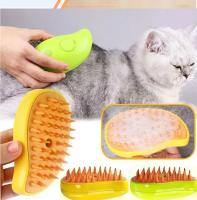 Cepillo Eléctrico Para Mascotas Cepillo De Pelaje Para Gatos Y Perros Con Spray De Vapor Masajeador Anti Voladores Para Limpieza De Pelo De Animales - details 3