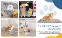 Nobleza - Manta Suave de Felpa para Perro, Mantas Mullida para Perros Gatos Conejos y Otras Mascotas, Lavable, para Sofá y Cama Perro - details 2