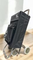 Carro Carrito de Compra Plegable [Carro Carrito] Ligero Bolsa Termo 90x30x39cm , Resistente, Plegable, con 4 Ruedas Resistentes, para la Compra - details 3