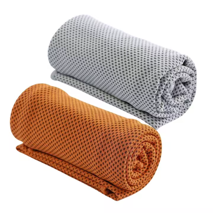 SusggO Pack 2 Toalla Fria enfriamiento 80x30cm Toalla Gimnasio para Deporte Toalla Microfibra Toalla Refrigeracion para el Cuello Toalla Deporte refrescante Correr Viajar Toalla Senderismo - 1