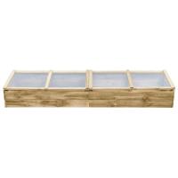 vidaXL Invernadero de madera de pino impregnada 200x50x35 cm - details 1