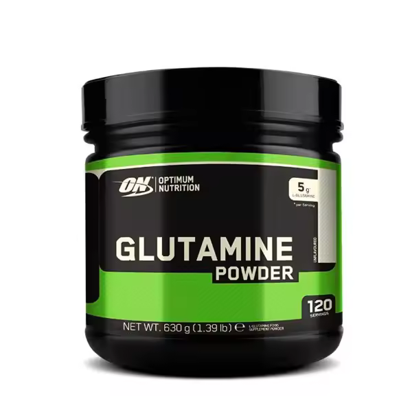 Optimum nutrition - Glutamine Powder - 630 gr - Recuperación muscular y salud intestinal - 630 gramos de Glutamina en polvo - Apoya la función gastrointestinal. - 1