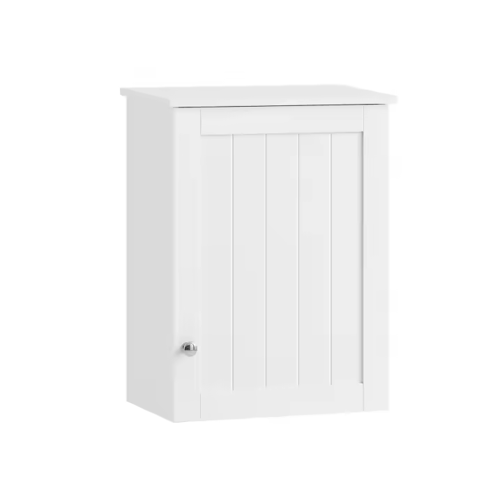 SoBuy BZR19-W Armario de Pared con 2 estantes Armario Multiuso de baño 40 x 23 x 52 cm,ES - 1