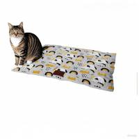 Alfombrilla antiorina para perros, alfombrilla para dormir, cojín para dormir, caseta para perros, alfombrilla para el suelo de la jaula para mascotas, tamaño L - details 1