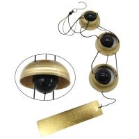 Agujeros De Cobre Con 3 Campanas Campanas De Viento Para Decoración De Jardín Y Exterior Campanas De Viento Para El Hogar - details 1