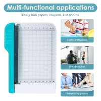 Cortadora De Papel Compacta Y Portátil 6 Pulgadas Antideslizante Trimmer Curvo Para Proyectos Artesanales Y Oficina - details 2
