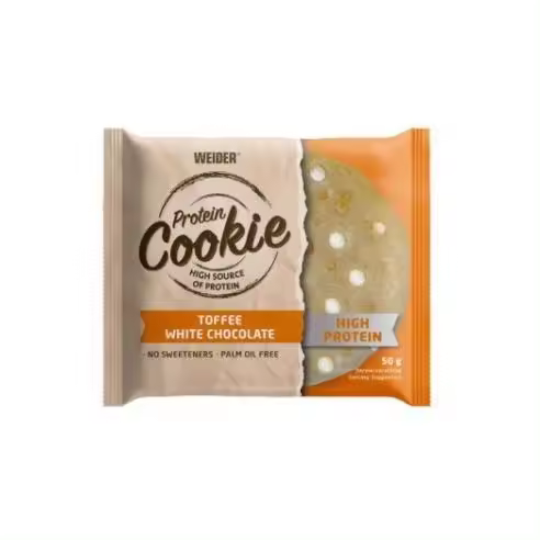 Protein Cookie (50g) Toffee White Chocolate - Weider - 1