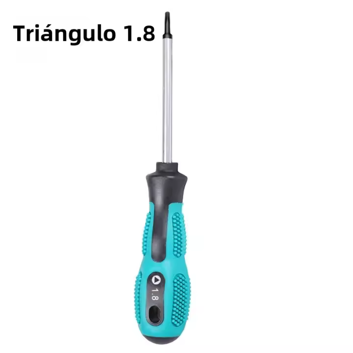 Destornillador Multifuncional Con Mango Antideslizante Tipo U Y Interior Cross Herramienta De Reparación Con Punta De Acero Inoxidable - 1