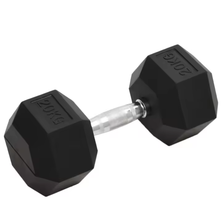 vidaXL Mancuerna hierro fundido 20 kg - 1