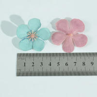 50Pcs Pétalos De Cerezo Artificiales De Seda Para Decoración De Casamiento Fiesta Hogar DIY Scrapbook Tarjeta Artesanía - details 2