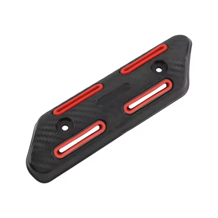 Protector De Escape Para Motocicleta Universal Anti-Quemaduras Guardia De Aislamiento Térmico Adaptable Para Retrofits - 1