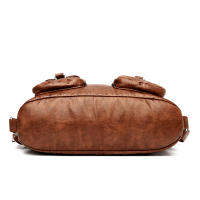 Mochila Vintage De Cuero Sintético Para Mujer Diseñadora 3 En 1 2024 Bolso De Escuela Viaje Mochila Para Damas - details 13