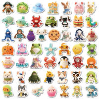 Pegatinas De Animales Adorables Para Teléfono Móvil Portátil Cuaderno Maleta Taza 50/100pcs Dibujos Animados Graffiti Impermeables Para Niños Juguetes DIY - details 2