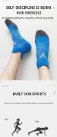 4 Pares De Calcetines Deportivos Para Hombre Y Mujer Anti Sudor Transpirables Para Ciclismo Secado Rápido Fitness - details 3
