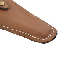 Bolsa De Cinturón Portátil Para Herramientas De Jardinería Y Poda Con Portafusibles Y Almacenamiento De Tijeras De Poda De Cuero - details 0
