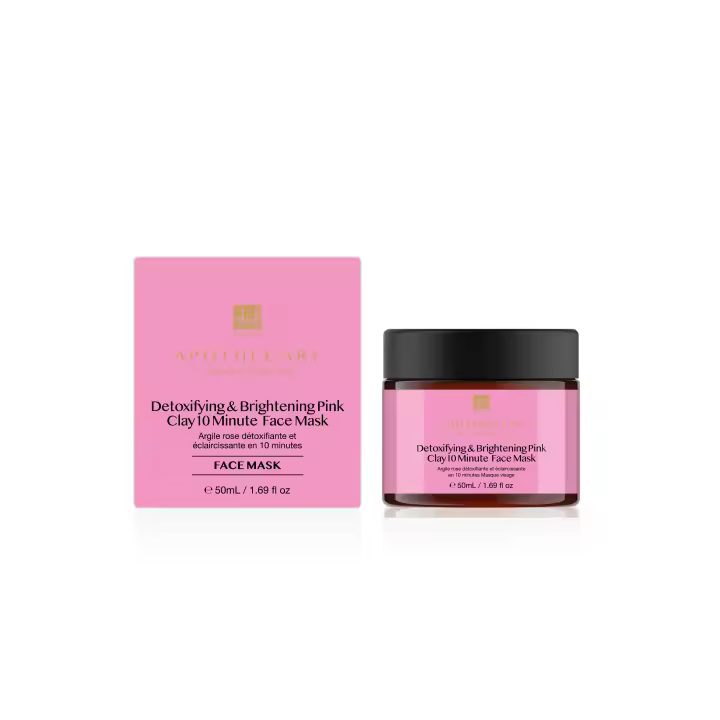 Dr.Botanicals Mascarilla de Arcilla Rosa Desintoxicante y Luminosa de 10 minutos - 1