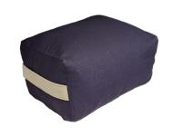 Cojín Meditación Zafu Futonia Ergonómico Transportable 30x20x15cm Algodón Coco Látex Natural - details 1
