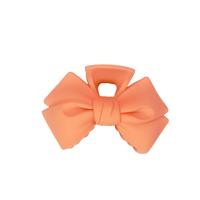 Pinza Para El Cabello De Moda Para Mujeres Accesorio Colorido De Lazo Pinza De Tiburón Para Cola De Caballo Estilo Sólido - details 9