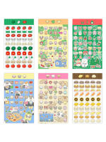 Pegatinas De Esponja Kawaii Para Scrapbooking Y Planificadores Adornos De Pan Y Vegetales De Estaciónery Lindas Para DIY Y Álbumes De Fotos - details 0