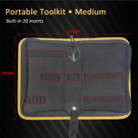 Bolsa De Herramientas Multifuncional De Lona Oxford Organizador De Tornillos Y Clavos Estuche Para Hierro De Soldadura Portátil Para Viajes - details 7