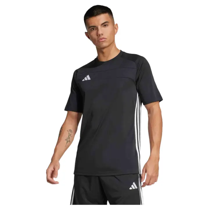 Camiseta de Manga Corta Adidas  para hombre en color negro - 1