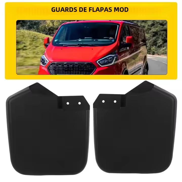 Par De Guardabarros Delanteros Izquierdo Y Derecho Para Ford Transit Custom 2012-en Adelante Protección Contra Tierra Y Salpicaduras - 1