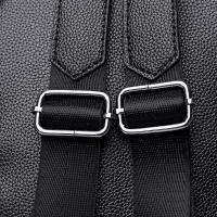 Mochila antirrobo con letras para mujer, bolso de hombro femenino de cuero PU de alta calidad, bolso escolar impermeable para niña - details 12