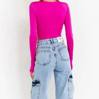 Traje De Mujer Largo Con Cierre De Cremallera Y Collar Redondo Color Sólido Slim Fit Estilo Hot Sweet Mini Traje De Verano - details 10