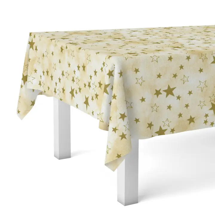 Mantel Hule Purpurina Valentia Home | Estampado Antimanchas | Repelente de Agua | Protección Mesa - 1
