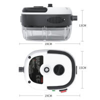 Limpiador a vapor de alta presión, dispositivo de mano de 2500W, alta temperatura, para el hogar, la cocina, el coche y el vehículo - details 6