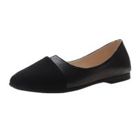 Zapatos De Mujer Moda Colorido Mule Flats Punta Puntiaguda Ballet Planos Slip on Zapatos Mujer Loafers Talla 35-41 Material Superior De Flocking - details 2