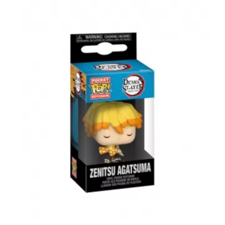 Llavero Zenitsu Funko Pop Keychain de Zenitsu. Kimetsu No Yaiba. Demon Slayer - 1