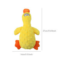 Juguetes De Peluche Divertidos Para Perros Pequeños Y Grandes En Forma De Pato Sonidos Squeaky Juguetes Masticables Interactivos Para Perros - details 5