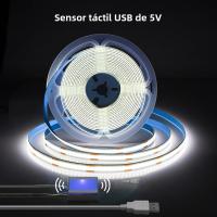 Espejo De Baño Oculto Con Interruptor Táctil De Un Botón 5V Luz LED De Vestíbulo Para Tira LED USB Interruptor Táctil On/Off - details 0