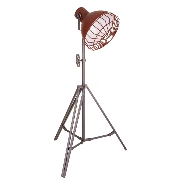 WANDERLUST DECO Lámpara de Pie de Metal 138x34x36 para Iluminación y Decoración - 1