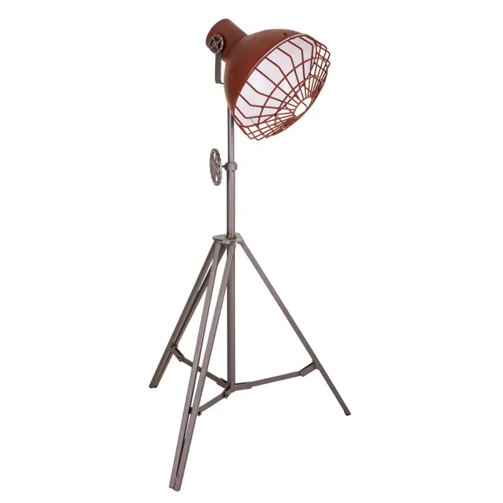 WANDERLUST DECO Lámpara de Pie de Metal 138x34x36 para Iluminación y Decoración - 1
