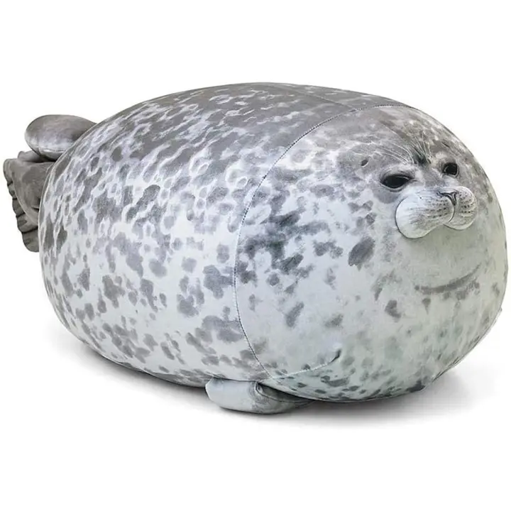 Almohada de foca regordeta, lindo juguete de peluche de foca - 1