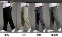 Pantalones De Cargo Para Hombre Talla Grande Hasta 6XL Algodón Trabajo Ropa Casual Escalada Joggers Sudaderas Otoño Trousers - details 4