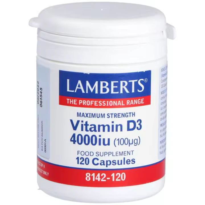 Lamberts Vitamina D3 4000 Ui 100Μg 120Comp - 1