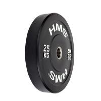 SET DISCOS BUMPER HI TEMP PROFESIONALES DE ACERO Y CAUCHO HMS BRP 100/150 KG - details 1