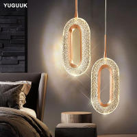 Lámpara De Pared LED Moderna De Cristal Para Iluminación Interior Redonda/Ovalada Decoración Creativa Para Cocina Dormitorio Sala De Estar - details 8