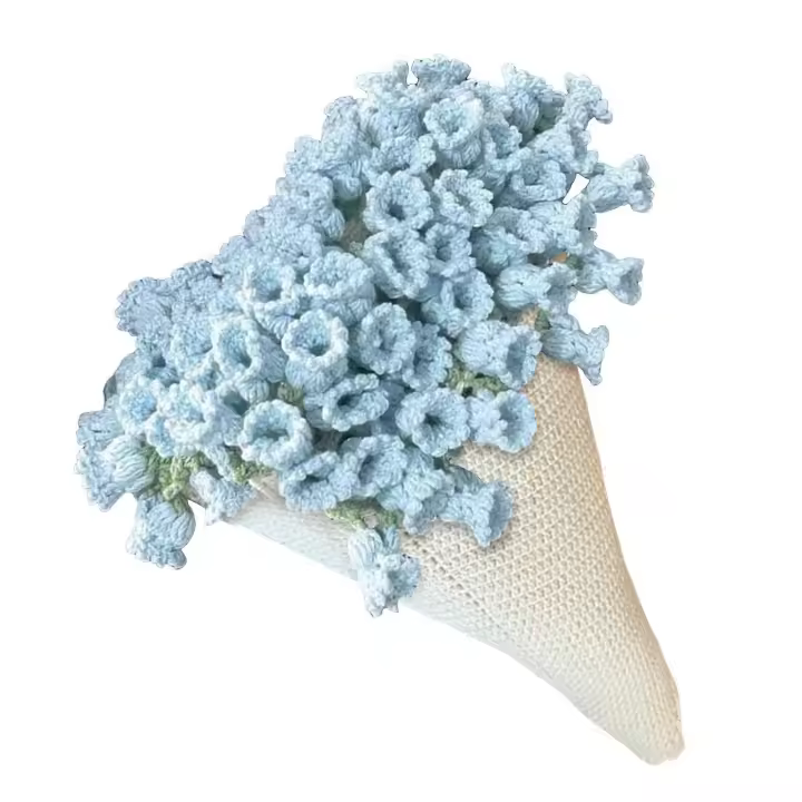 90cm Crochet Flores Manta Inacabada DIY Manta de Punto para Mujeres Día DE LA Madre Ramo de Regalo de Cumpleaños - 1
