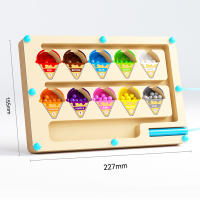 Juego Educativo De Madera Con Laberinto Magnético De Colores Y Formas Para Niños Mayores De 3 Años Herramienta Para El Desarrollo De Los Habilidades Motoras Finas - details 21