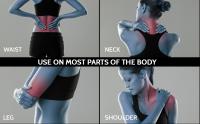 Masajeador De Acero Inoxidable Gua Sha Herramienta De Desgaste Muscular Para Relajación Corporal Y Masaje Facial Uso Manual Tamaño Medio - details 1