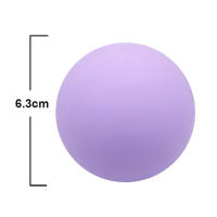 Bola De Masaje De Lacrosse Para Relajación Muscular Hombros Cuello Espalda Pierna Yoga Fitness Puntos De Tensión Musculares - details 0