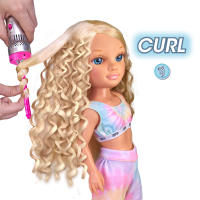 Nancy Air Styler larga melena rubia para rizar, ondular o decorar - Famosa Giochi Preziosi NAC73000 - details 6