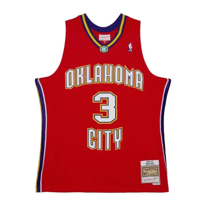 Camiseta Baloncesto Chris Paul Oklahoma City Hornets 2006 Alternate de Mitchell and Ness - 1