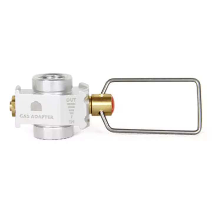 Adaptador De Recarga Para Estufa De Camping Gas Saver plus Convertidor De Gas Adaptador De Tanque Plano Accesorio De Estufa De Camping De Aleación De Aluminio - 1